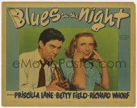 5w290 BLUES IN THE NIGHT LC 1941 Priscilla Lane can't stand Richard Whorf's trumpet playing!
