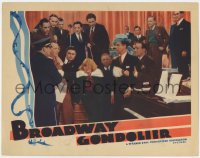 5w305 BROADWAY GONDOLIER LC 1935 crowd gathers around Dick Powell & frazzled Joan Blondell!