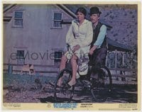 5w311 BUTCH CASSIDY & THE SUNDANCE KID LC #3 1969 Paul Newman & Katharine Ross on bicycle!