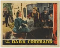 5w360 DARK COMMAND LC 1940 John Wayne & Gabby Hayes on stagecoach smile at pretty Claire Trevor!