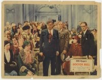 5w388 DOCTOR BULL LC 1933 country doctor Will Rogers steps forward during town hall meeting!