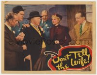 5w394 DON'T TELL THE WIFE LC 1937 Guy Kibbee, Una Merkel, Guinn Big Boy Williams, Overman, Hall