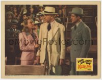 5w396 DOWN ARGENTINE WAY LC 1940 Don Ameche & Henry Stephenson look at Betty Grable at horse races!