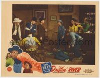 5w400 DRIFTIN' RIVER LC #5 1946 Eddie Dean & friends threaten bad guys by crooked poker game!
