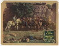 5w425 FIGHTING SHERIFF LC 1931 cowboy hero Buck Jones on horseback captures all the bad guys!