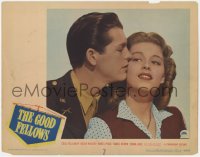 5w468 GOOD FELLOWS LC #5 1943 romantic close up of pretty Helen Walker & James Brown!