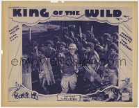 5w535 KING OF THE WILD chapter 5 LC 1931 explorer with African natives, Mascot serial, Pit of Peril!