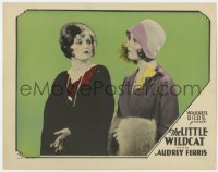 5w569 LITTLE WILDCAT LC 1928 great close up of pretty Audrey Ferris & Doris Dawson!