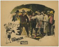 5w575 LONE HAND SAUNDERS LC 1926 Fred Thomson in the title role threatening bad guys!