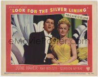 5w579 LOOK FOR THE SILVER LINING LC #8 1949 gorgeous June Haver with singing Gordon MacRae!
