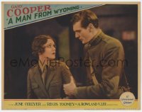 5w595 MAN FROM WYOMING LC 1930 c/u of Gary Cooper, who enlists in WWI & falls for June Collyer!