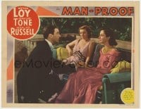 5w600 MAN-PROOF LC 1938 Walter Pidgeon wants Rosalind Russell & sexy Myrna Loy to be friends!!