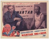5w601 MANTAN RUNS FOR MAYOR LC #8 1946 politician Moreland promises Miller 4 chickens in every pot!