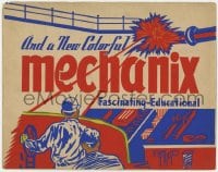 5w608 MECHANIX ILLUSTRATED local theater stock LC 1930s colorful, fascinating & educational, rare!