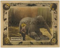 5w613 MIRACLES OF THE JUNGLE chapter 8 LC 1921 young child with elephant who is Doomed to Death!