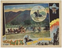 5w633 MY PAL THE KING LC 1932 great images of Tom Mix & Tony the Wonder Horse + stagecoach chase!