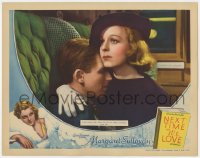 5w639 NEXT TIME WE LOVE LC 1936 Jimmy Stewart & Margaret Sullavan doomed romantic close up!