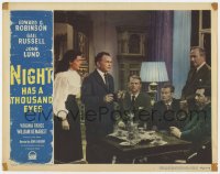5w641 NIGHT HAS A THOUSAND EYES LC #3 1948 Edward G. Robinson, Gail Russell, John Lund & others!