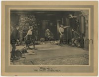 5w643 NIGHT HORSEMEN LC 1921 Tom Mix in house with man in wheelchair & three others!