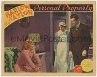 5w685 PERSONAL PROPERTY LC 1937 Robert Taylor reminds sexy Jean Harlow that he is the guest!