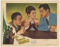5w689 PHILO VANCE'S GAMBLE LC #8 1947 Vivian Austin with jewel between Alan Curtis & Frank Jenks!