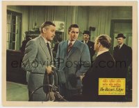 5w722 RAZOR'S EDGE LC #5 1946 Tyrone Power with Herbert Marshall as W. Somerset Maugham!