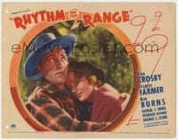5w728 RHYTHM ON THE RANGE LC 1936 romantic c/u of beautiful Frances Farmer & Bing Crosby!