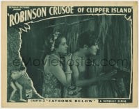 5w737 ROBINSON CRUSOE OF CLIPPER ISLAND chapter 3 LC 1936 Ray Mala & Mamo sneaking, Fathoms Below!