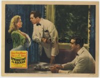 5w826 SPRINGTIME IN THE ROCKIES LC 1942 John Payne watches Cesar Romero & shocked Betty Grable!