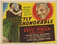 5w169 STRICTLY DISHONORABLE TC 1951 what are Ezio Pinza's intentions toward Janet Leigh?