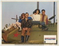 5w843 STRIPES LC #5 1981 portrait of Bill Murray, Harold Ramis, P.J. Soles & Sean Young on tank!