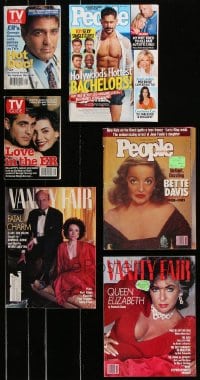 5x121 LOT OF 6 MAGAZINES 1980s-2010s filled with great articles & celebrity photos!