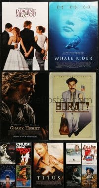 5x270 LOT OF 14 UNFOLDED MINI POSTERS 2000s great images from a variety of different movies!