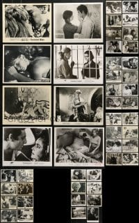 5x303 LOT OF 48 8X10 STILLS 1960s-1970s great scenes from a variety of different movies!