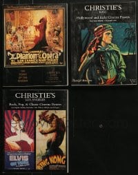 5x179 LOT OF 3 CHRISTIE'S MOVIE POSTER AUCTION CATALOGS 1995-97 great color movie poster images!