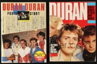 5x139 LOT OF 2 DURAN DURAN MUSIC MAGAZINES 1980s Japanese photo story, their story in their words!