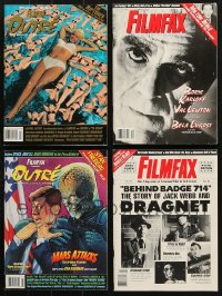 5x134 LOT OF 4 FILMFAX MOVIE MAGAZINES 1990s filled with film articles & celebrity photos!