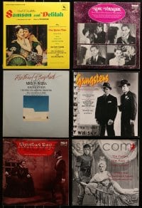 5x244 LOT OF 6 33 1/3 RPM MOVIE SOUNDTRACK RECORDS 1970s-1980s music from a variety of movies!