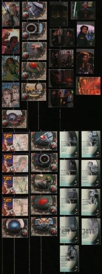 5x324 LOT OF 19 TRADING CARDS 1990s-2000s Stargate, Babylon 5, William Shatner's Tek World!
