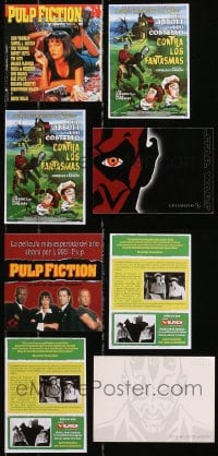 5x333 LOT OF 4 SPANISH MISCELLANEOUS ITEMS 1990s Pulp Fiction, Abbott & Costello, Star Wars!