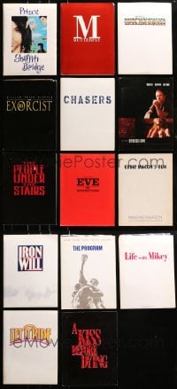 5x159 LOT OF 14 PRESSKITS WITH 5 STILLS EACH 1980s-1990s containing a total of 70 8x10 stills!