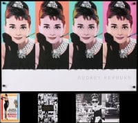 5x483 LOT OF 4 UNFOLDED BREAKFAST AT TIFFANY'S 24X36 COMMERCIAL POSTERS 2000s Audrey Hepburn!
