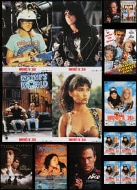 5x479 LOT OF 14 FORMERLY FOLDED GERMAN POSTERS 1980s-1990s a variety of movie images!