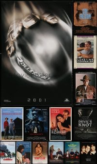 5x551 LOT OF 18 UNFOLDED SINGLE-SIDED MOSTLY 27X40 ONE-SHEETS 1990s-2000s cool movie images!