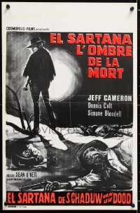 5y379 PASSA SARTANA E L'OMBRA DELLA TUA MORTE Belgian 1969 Jeff Cameron, cool spaghetti western!