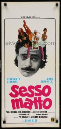 5y657 HOW FUNNY CAN SEX BE Italian locandina 1973 Sessomatto, Giannini & nun Laura Antonelli!