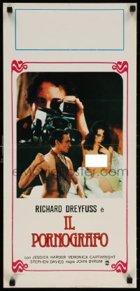 5y664 INSERTS Italian locandina 1976 x-rated Richard Dreyfuss behind camera, topless Jessica Harper