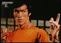 5y431 GAME OF DEATH Japanese 1979 cool action image of kung fu martial arts legend Bruce Lee!