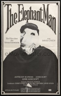 5y002 ELEPHANT MAN Swiss 1980 John Hurt is not an animal, Anthony Hopkins, directed by David Lynch!