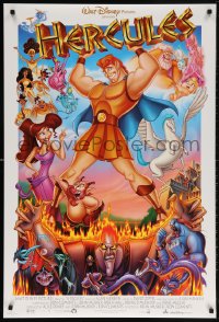 5z681 HERCULES DS 1sh 1997 Walt Disney Ancient Greece fantasy cartoon!
